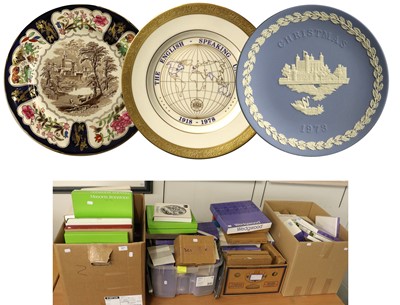 Lot 347 - A Large Collection of Boxed Collector's Plates,...