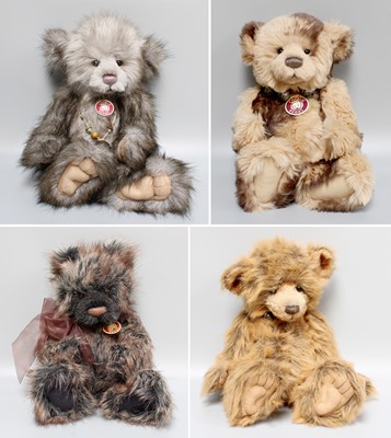 Lot 1173 - Grey Charlie Bear 'Kipling', a smaller charlie...