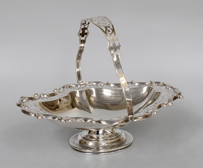 Lot 132 - An Edward VII Silver Basket, by Thomas...