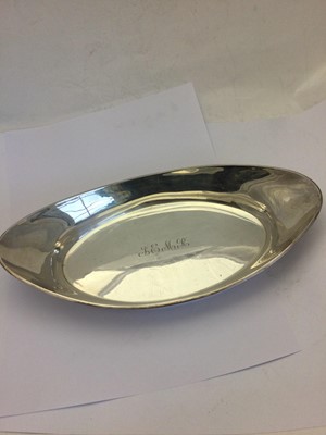 Lot 2102 - A Pair of George V Silver Dishes