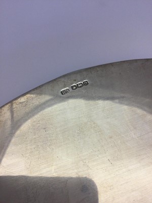 Lot 2102 - A Pair of George V Silver Dishes