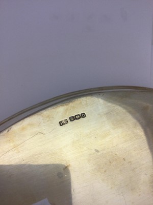 Lot 2102 - A Pair of George V Silver Dishes