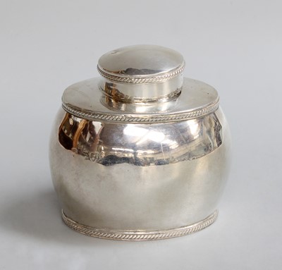 Lot 21 - A Victorian Silver Tea-Caddy, by Charles...