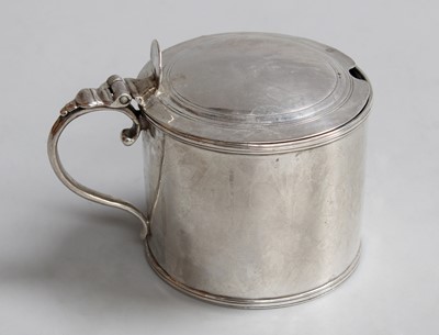 Lot 20 - A George III Silver Mustard-Pot, Maker's Mark...