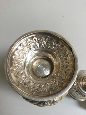 Lot 22 - A Victorian Scottish Silver Sugar-Caster, by...