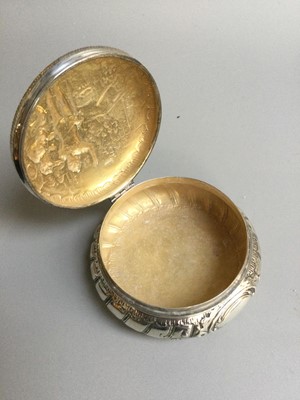 Lot 19 - A German Silver Dressing-Table Box, Marked...