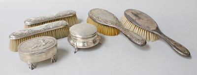 Lot 66 - A Collection of Assorted Silver-Mounted...