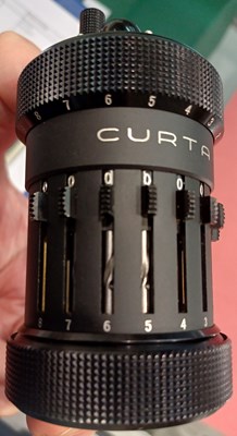 Lot 159 - Curta Type I Calculator