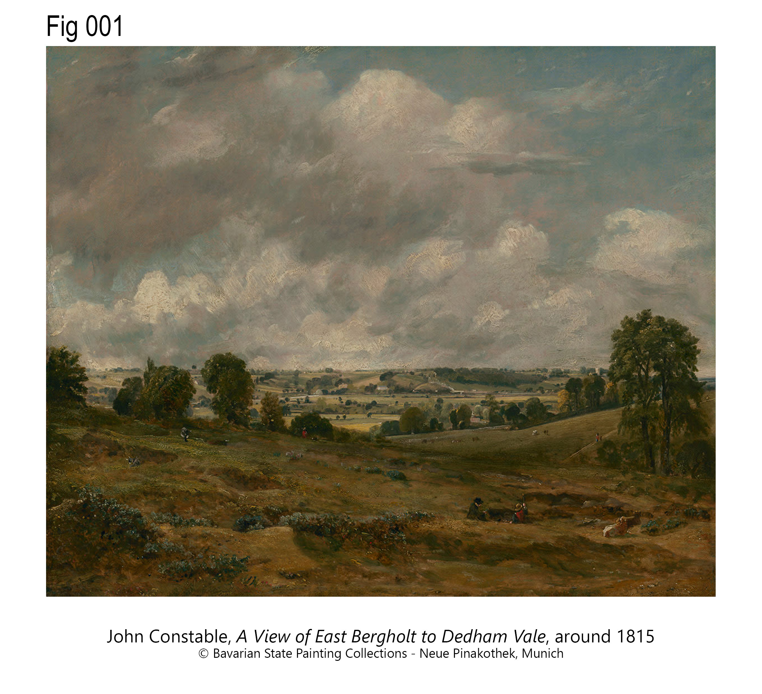 Lot 1033 - John Constable (1776-1837) Dedham Vale