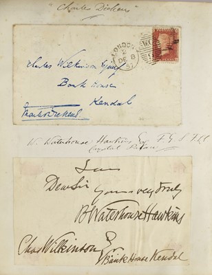 Lot 108 - Victorian Autograph Album. A Victorian...