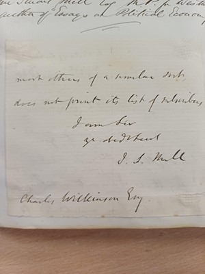 Lot 108 - Victorian Autograph Album. A Victorian...