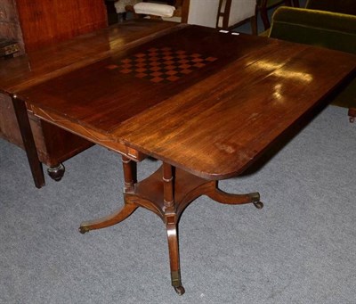 Lot 495 - A Victorian mahogany games table