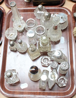 Lot 68 - A Collection of Assorted Silver-Mounted Glass...