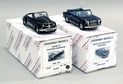 Lot 346 - Crossway Models Two Limited Edition Models