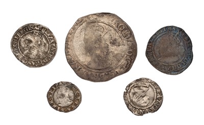 Lot 51 - Charles I, Shilling, group F, 4.84g, mm....