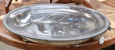 Lot 140 - A Victorian Silver Plate Venison-Dish, Second...