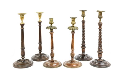 Lot 179 - A Pair of George III-Style Mahogany and Brass...