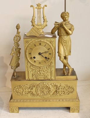 Lot 6 - An Early 19th Century French Gilt Metal...