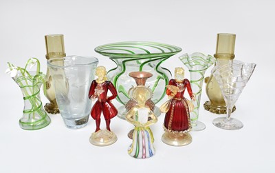 Lot 109 - Various Glassware Including: three early 19th...