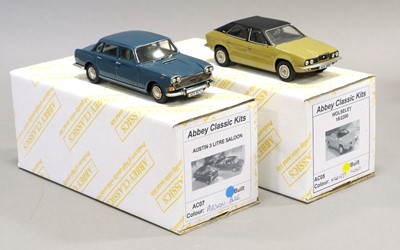 Lot 328 - Abbey Classic Kits Two 1:43 Scale Models