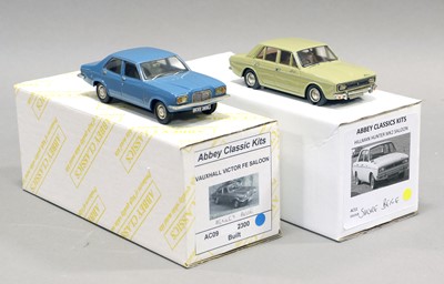 Lot 329 - Abbey Classic Kits Two 1:43 Scale Models