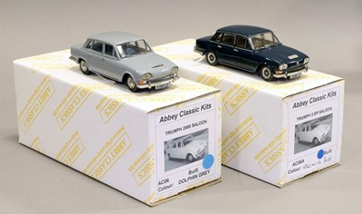 Lot 332 - Abbey Classic Kits Two 1:43 Scale Models