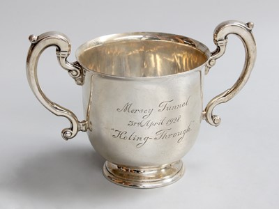 Lot 14 - A George V Silver Two-Handled Cup, by Adie...