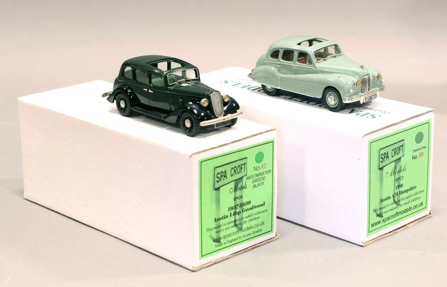 Lot 434 - Spa Croft Models Two Limited Edition Models