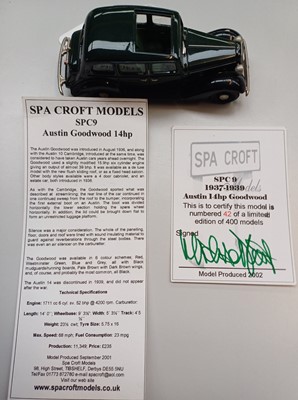 Lot 434 - Spa Croft Models Two Limited Edition Models