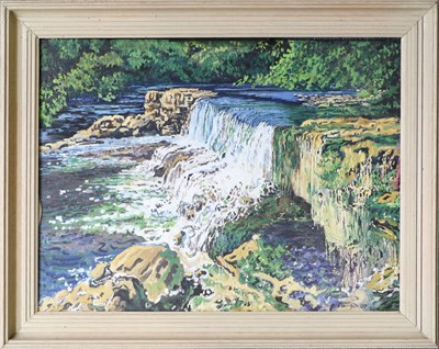 Lot 1100 - Walter Atkinson (1908-2000) Aysgarth Falls,...