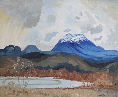 Lot 1100 - Walter Atkinson (1908-2000) Aysgarth Falls,...