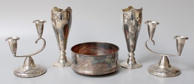 Lot 67 - A Collection of Assorted Silver, including a...