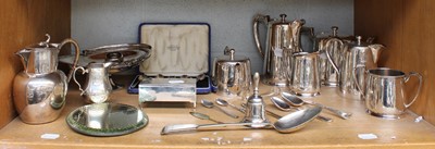 Lot 158 - A Collection of Assorted Silver and Silver...