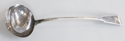 Lot 103 - A George III Silver Soup-Ladle, by Solomon...