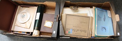 Lot 100 - Two Boxes of Photographs and Ephemera (2)