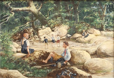 Lot 1084 - Fred Wilde (1910-1986) "Idyll, it's never...