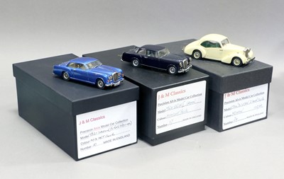 Lot 351 - J&M Classics  Alvis Model Collection