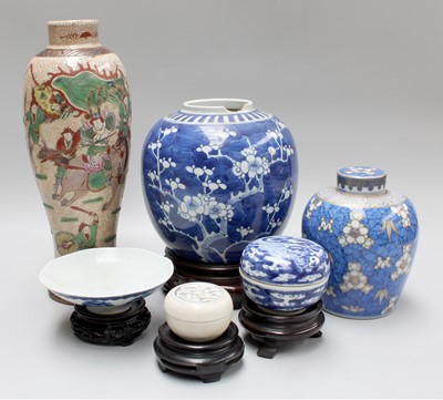 Lot 118 - A Group of 19th Century Oriental Ceramics,...