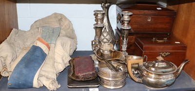 Lot 36 - Two Regency Rosewood Tea Caddies, A Georgian...