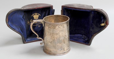 Lot 40 - A George V Scottish Silver Mug, by Mackay and...