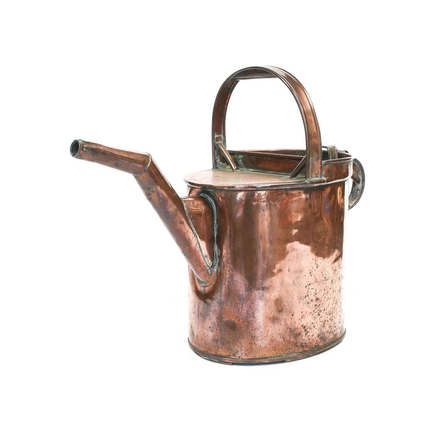 Lot 299 - An East Coast Joint Stock Copper Water Can,...