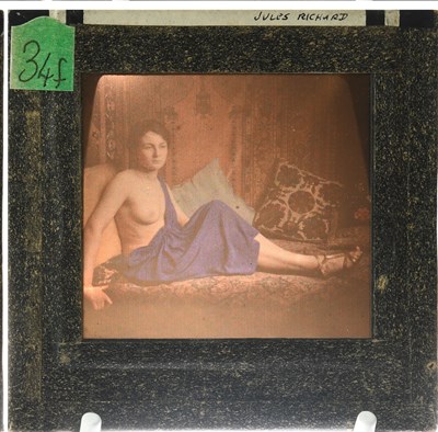 Lot 264 - A Japanese Ceramic Decorated Face Mask,...