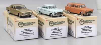 Lot 370 - Lansdowne Models Three 1:43 Scale Models