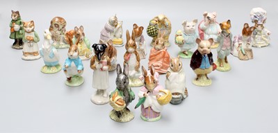 Lot 126 - Beswick Beatrix Potter Figures, including:...