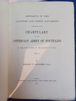 Lot 40 - Lancaster (William T.). Abstracts of the...
