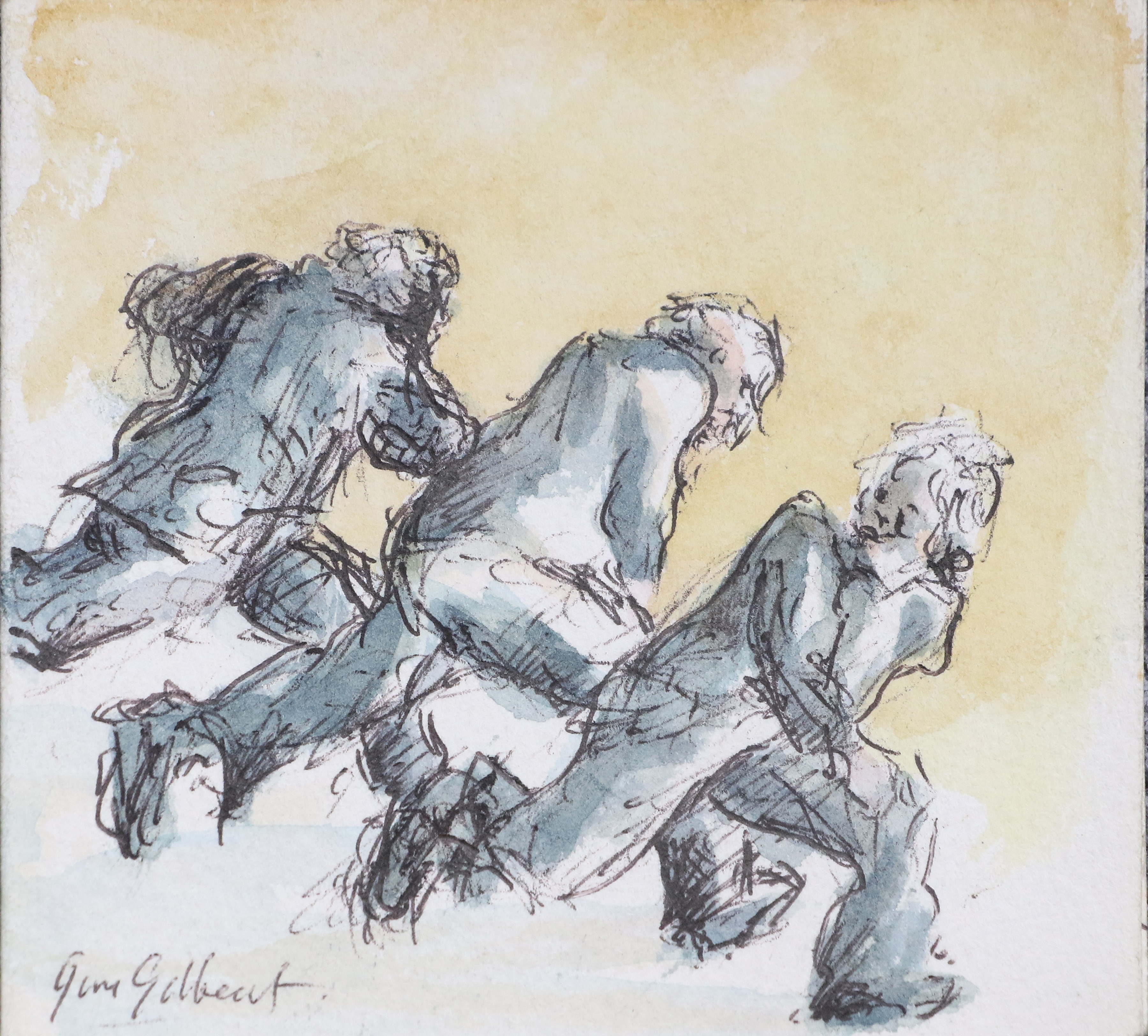 Lot 1082 - Jim Gilbert (1933-1995) Five figural