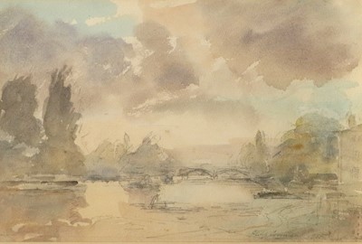 Lot 1132 - Philip Connard (1875-1958) "Evening" Signed,...