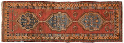 Lot 710 - Heriz Runner Northwest Iran, circa 1930 The...