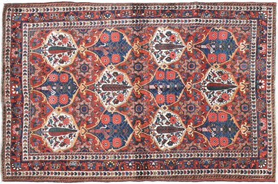 Lot 709 - Bakhtiari Rug West Iran circa 1930 The...