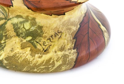 Lot 344 - A French Art Nouveau Legras Enamelled Vase,...